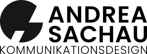 andrea sachau kommunikationsdesign web brand logo